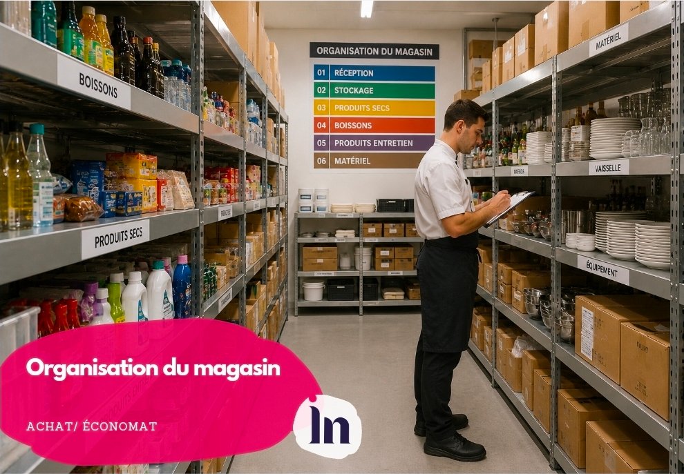 Organisation du magasin